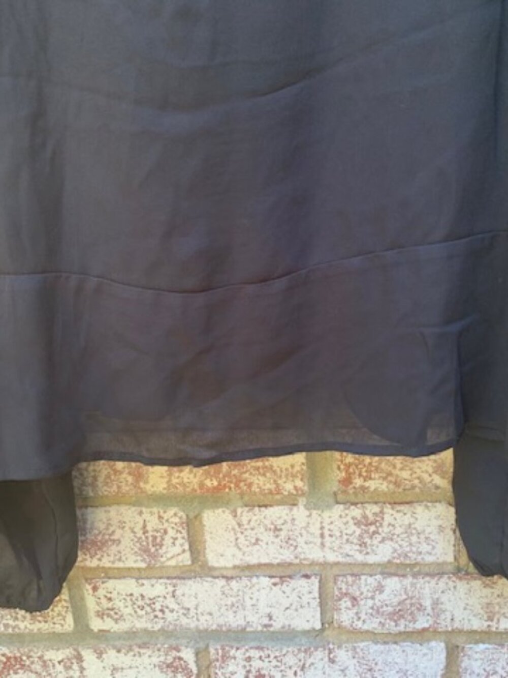 NWT Shinestar Adorable Black Lace Sheer Blouse Top - Picture 6 of 10